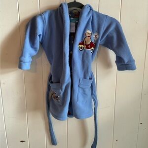 Nick and Nora Sock Monkey Robe 18 month
